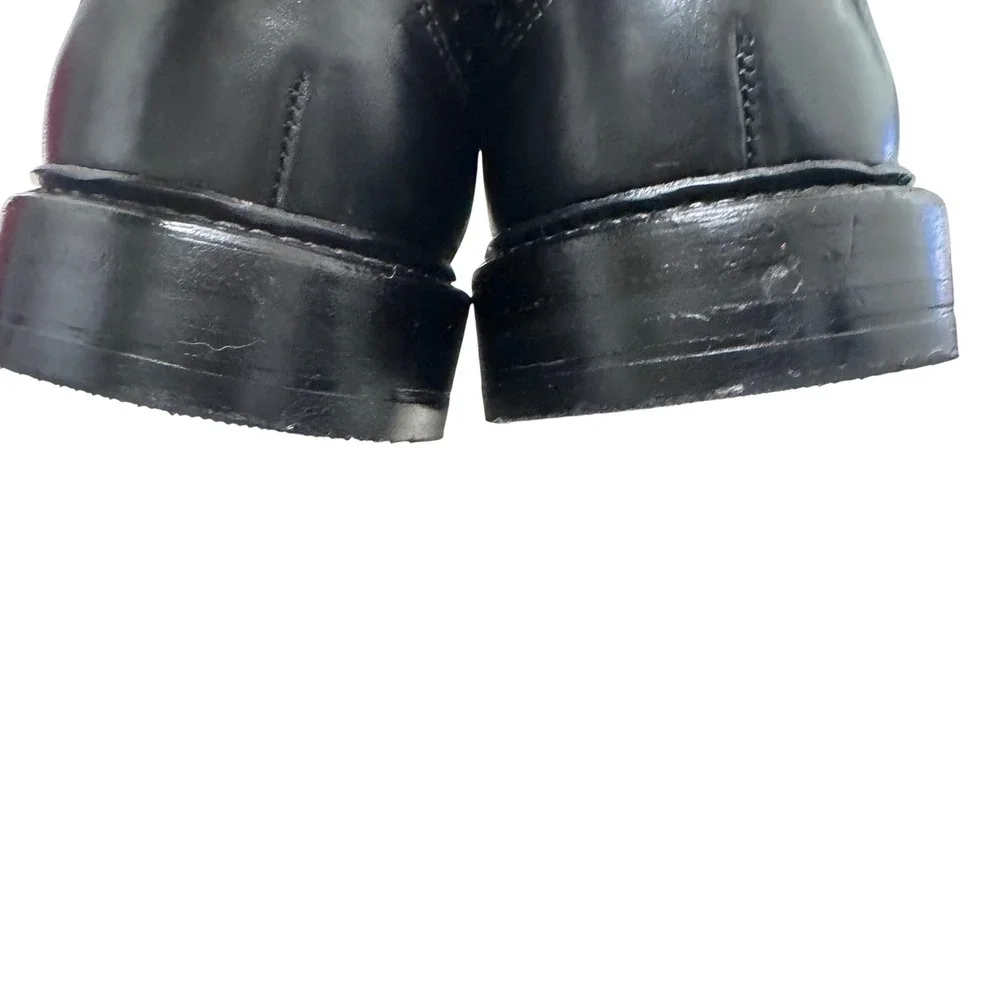 Allen Edmonds McAllister Wingtip Oxford Mens 10 D Black Good‎ Brogue 4005
